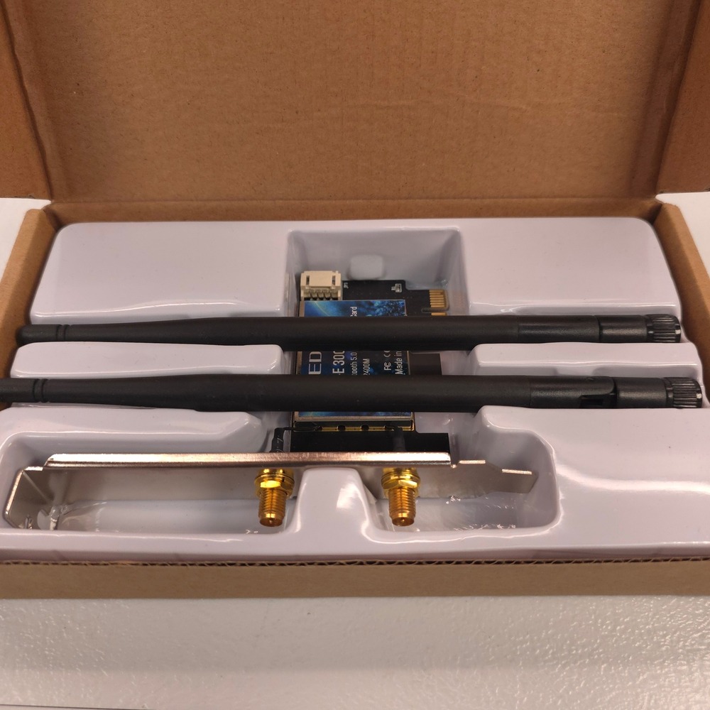 Wireless PCI-E‎ Dual Band WiFi Adapter 3000Mbps Bluetooth 5.0 Card EDUP EP-9636